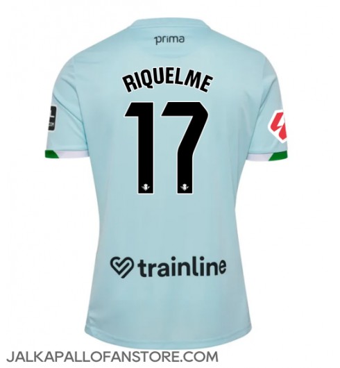 Real Betis Rodrigo Riquelme #17 Vieraspaita 2025-26 Lyhythihainen Real Betis Rodrigo Riquelme #17 Vieraspaita 2025-26 Lyhythihainen